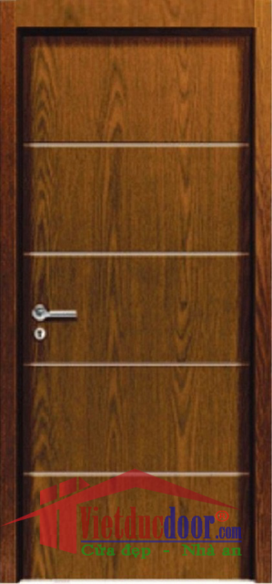 Cửa Gỗ Chống Cháy VD.P1R4c-Walnut