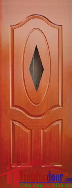 Cửa Gỗ HDF Veneer VD.3G1-Xoan Đào