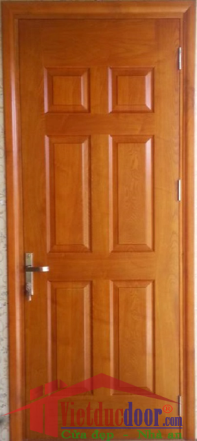 Cửa Gỗ HDF Veneer VD.6A-Xoan Đào