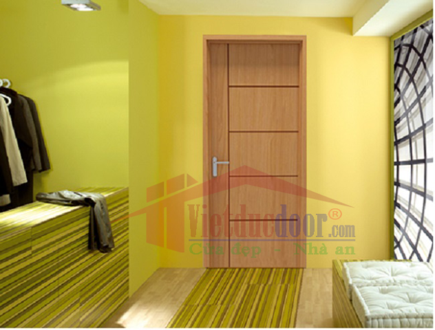 Cửa Gỗ MDF Veneer VD.P1R5-Ash