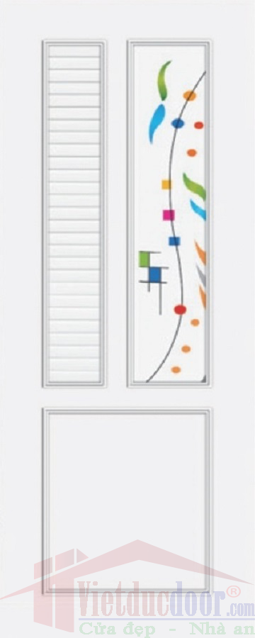 Cửa nhựa giả gỗ Y@Door VD.YW-85