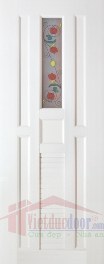 Cửa nhựa gỗ ghép thanh VD.NG-W55