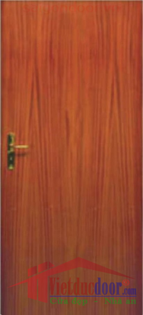 Cửa Gỗ MDF Veneer VD.P1-Xoan Đào